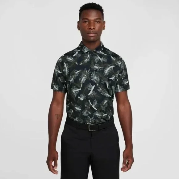 Nike Tour Men's Dri-FIT Golf Polo Shirt Green Pine Men's XL